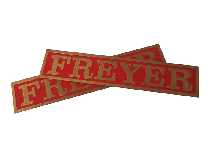 Pre-made Locomotive Name Plate - &