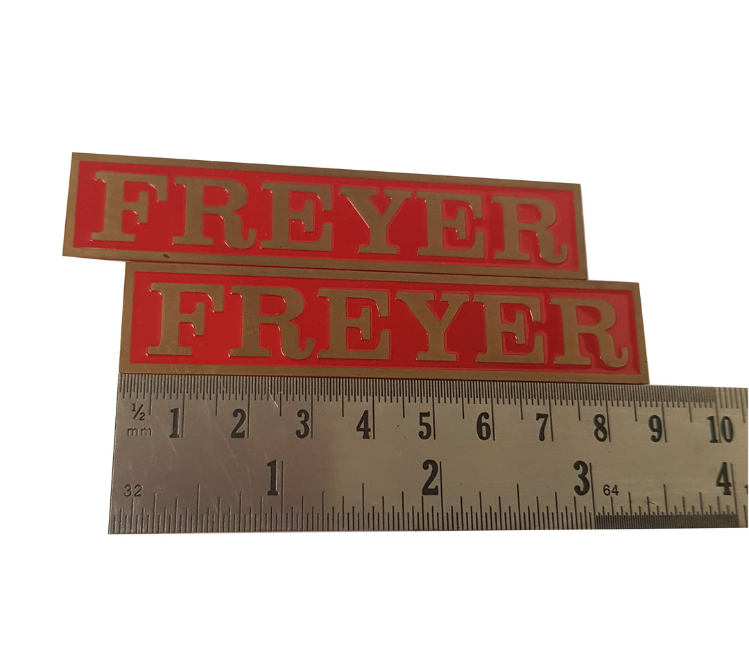 Pre-made Locomotive Name Plate - &