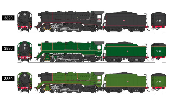 New South Wales Government Railways C38 Class 4-6-2