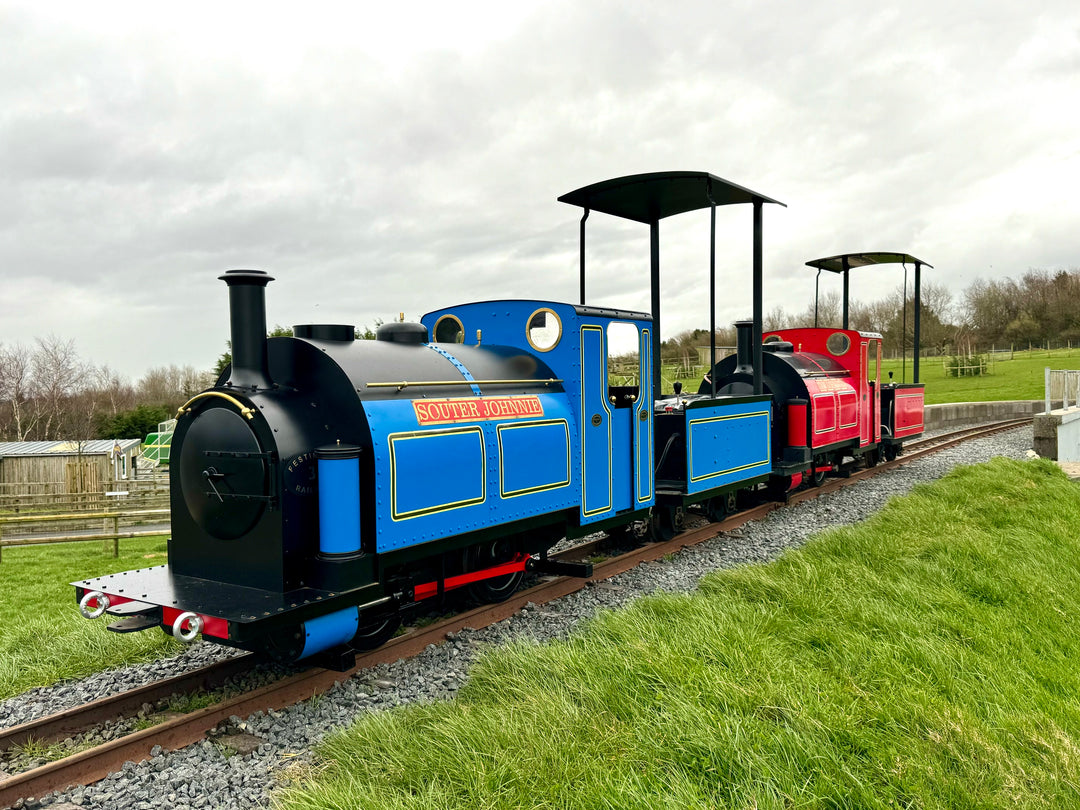 Commercial Railway "Heads of Ayre" farm park Scotland