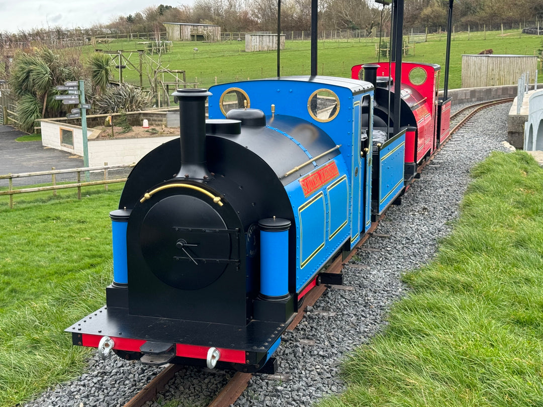 Commercial Railway "Heads of Ayre" farm park Scotland