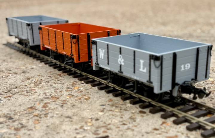 Accucraft Welshpool &amp; Llanfair Open Wagons 16mm scale