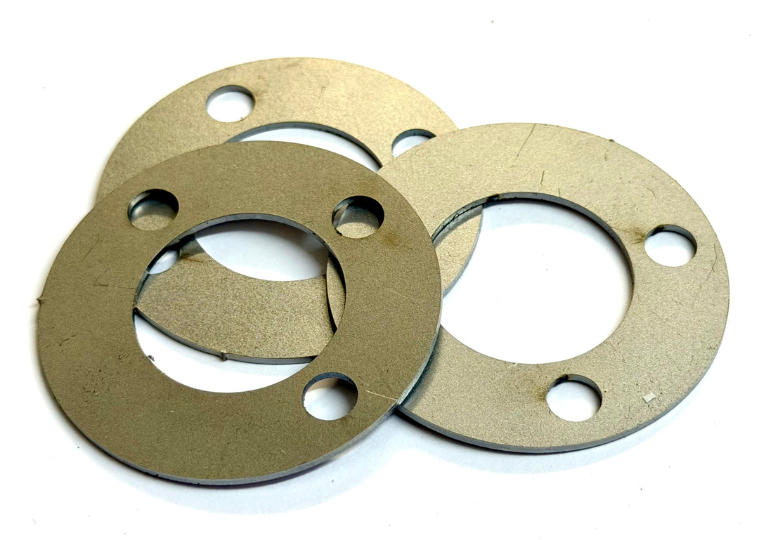 Maxitrak 5" gauge wheel set powered motor spacer