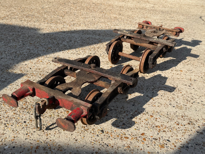 7 1/4" Inch gauge twin bogie wagon