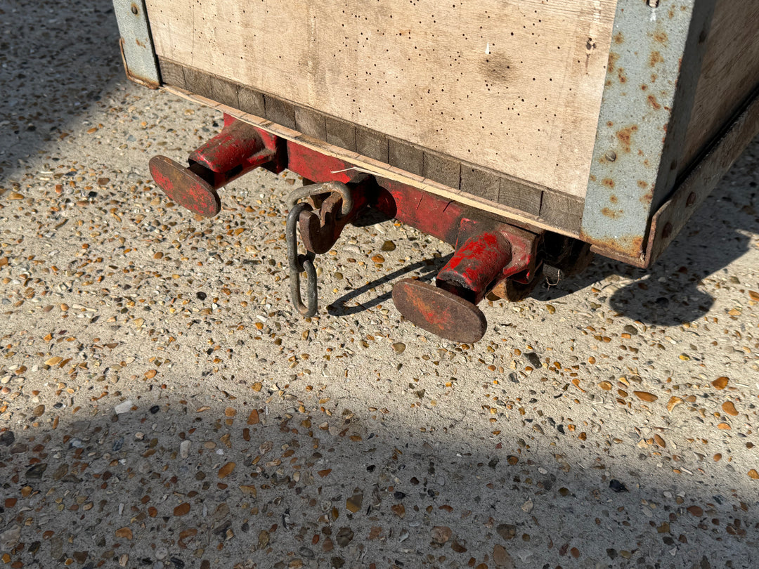 7 1/4" Inch gauge twin bogie wagon