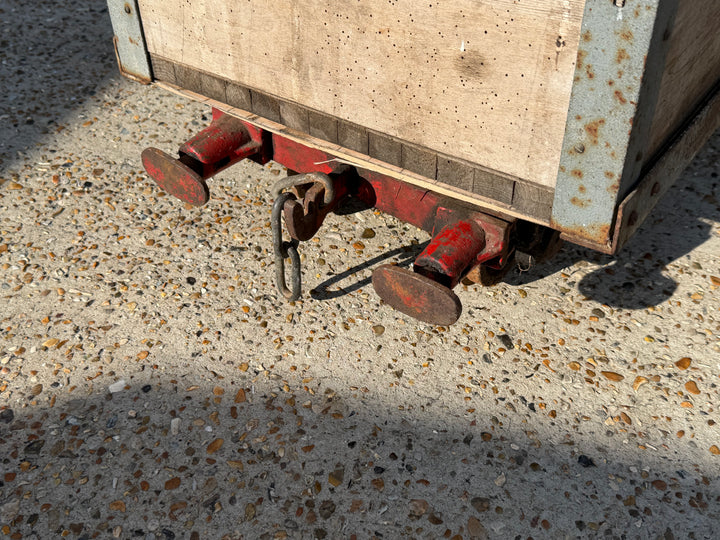 7 1/4" Inch gauge twin bogie wagon