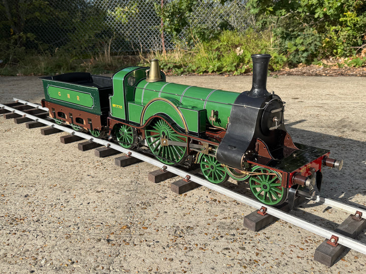 Second Hand 5" Gauge GNR Stirling Single 2-2-2 Live Steam.