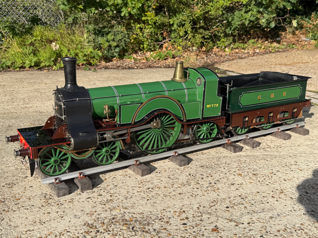 Second Hand 5" Gauge GNR Stirling Single 2-2-2 Live Steam.