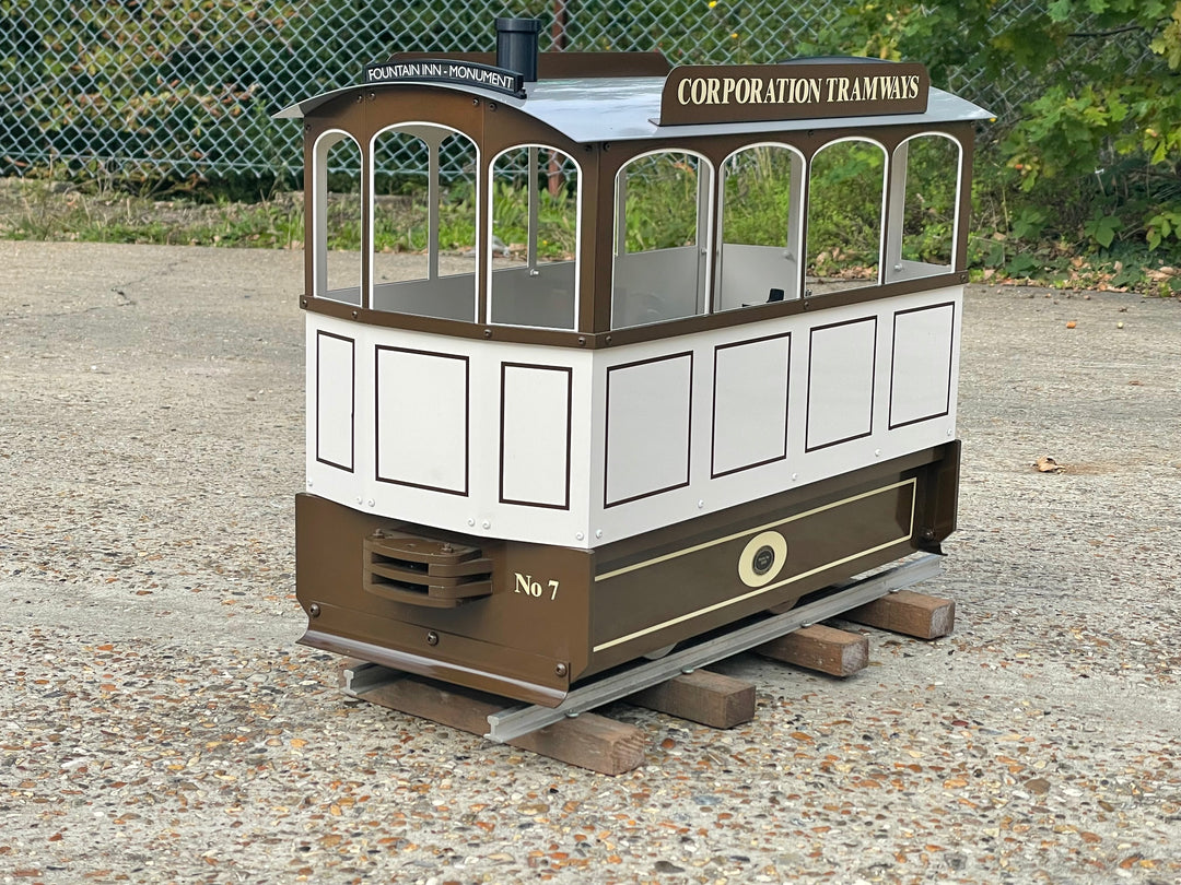 Maxitrak Tram Engine 5" Gauge Garden Railway Locomotive