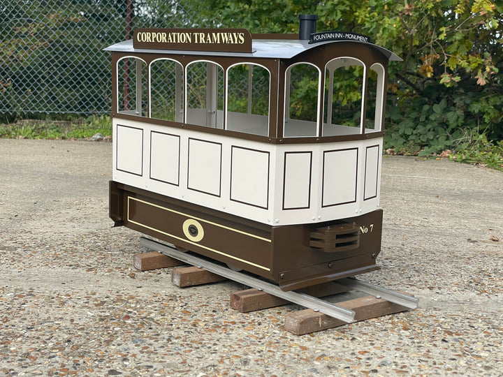 Maxitrak Tram Engine 5" Gauge Garden Railway Locomotive