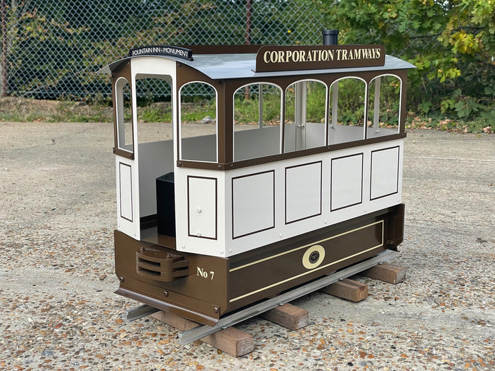 Maxitrak Tram Engine 5" Gauge Garden Railway Locomotive