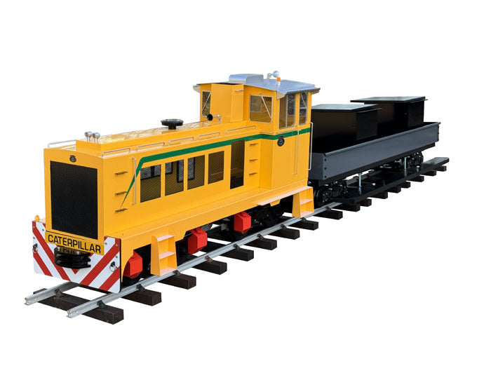 Maxitrak 5" Baldwin Gauge Heavy Diesel Passenger Garden Railway Set