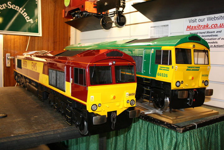 Maxitrak 5" Class 66-59 battery electric locomotive
