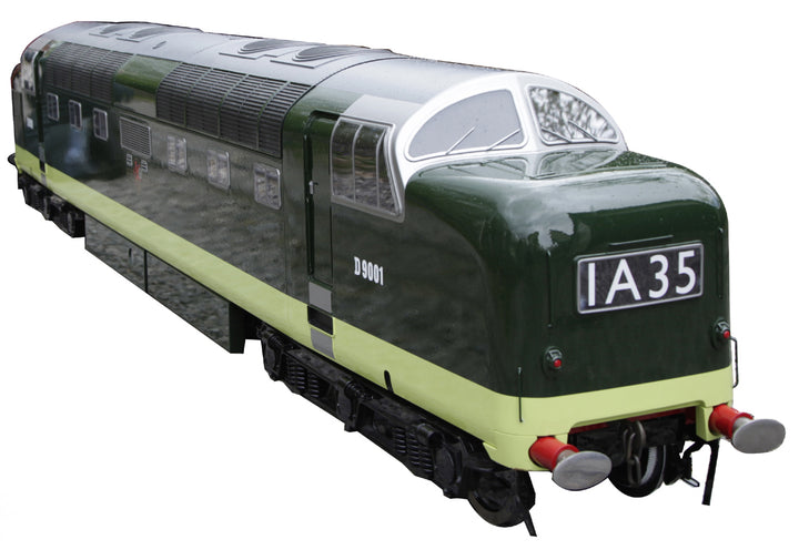 Maxitrak 7 1/4" Gauge Class 55 Deltic battery electric locomotive