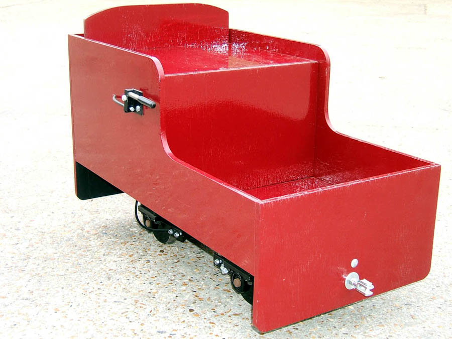 Maxitrak 7 1/4" Gauge 4 Wheel drivers truck (Jack style)