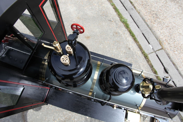 Maxitrak 7 1/4" Forney 2-4-4 Live Steam Locomotive