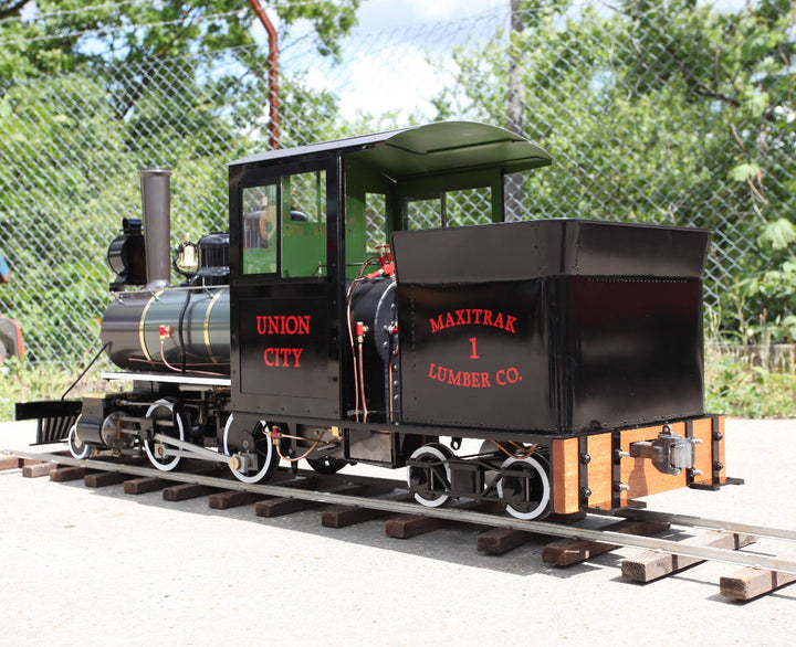 Maxitrak 7 1/4" Forney 2-4-4 Live Steam Locomotive