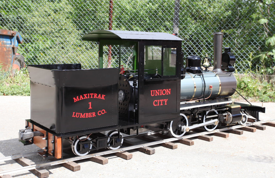 Maxitrak 7 1/4" Forney 2-4-4 Live Steam Locomotive