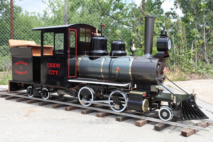 Maxitrak 7 1/4" Forney 2-4-4 Live Steam Locomotive