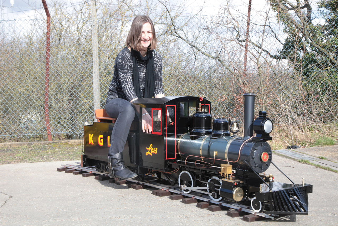 Maxitrak 7 1/4" Forney 2-4-4 Live Steam Locomotive