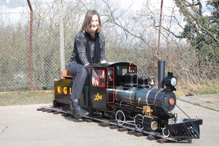 Maxitrak 7 1/4" Forney 2-4-4 Live Steam Locomotive