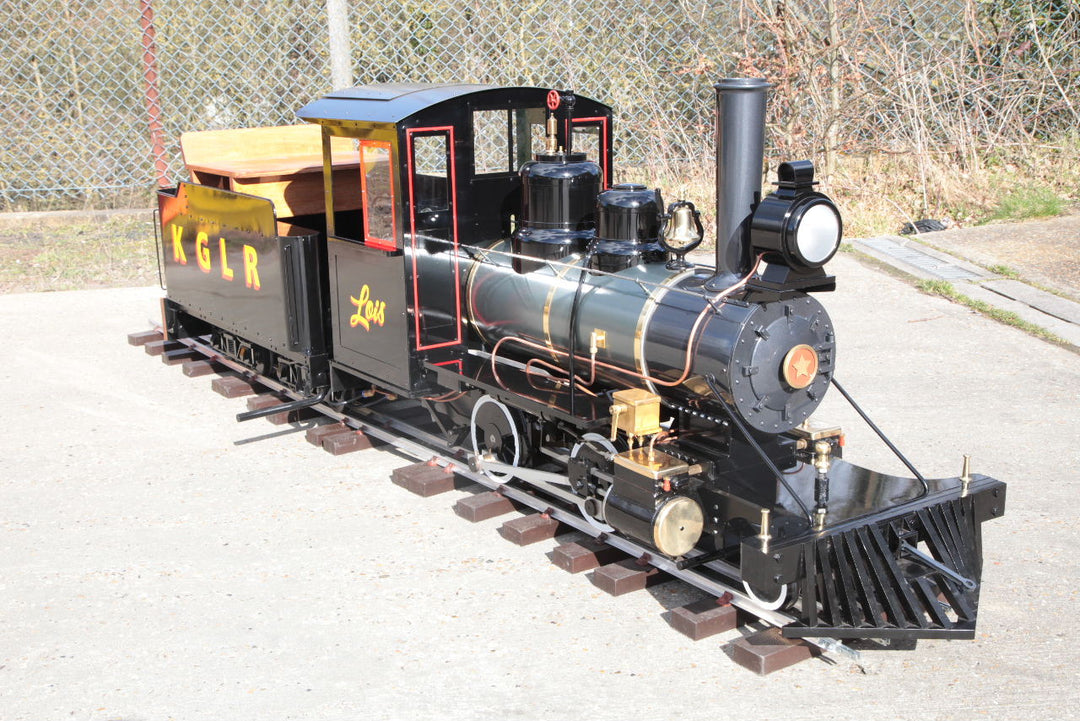 Maxitrak 7 1/4" Forney 2-4-4 Live Steam Locomotive