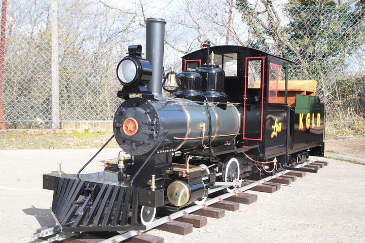Maxitrak 7 1/4" Forney 2-4-4 Live Steam Locomotive