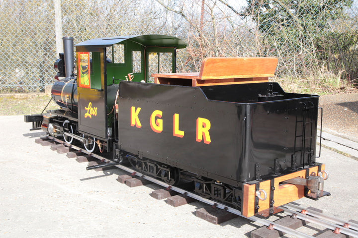 Maxitrak 7 1/4" Forney 2-4-4 Live Steam Locomotive