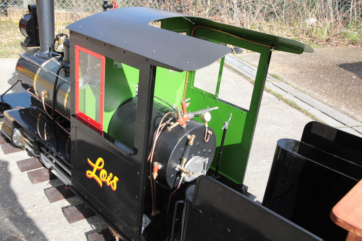 Maxitrak 7 1/4" Forney 2-4-4 Live Steam Locomotive
