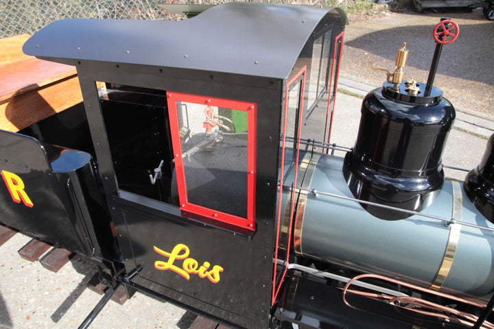 Maxitrak 7 1/4" Forney 2-4-4 Live Steam Locomotive