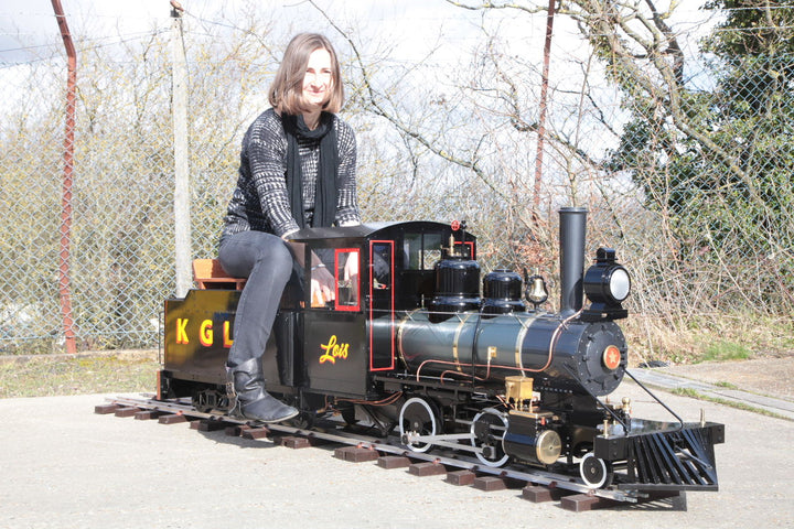 Maxitrak 7 1/4" Forney 2-4-4 Live Steam Locomotive