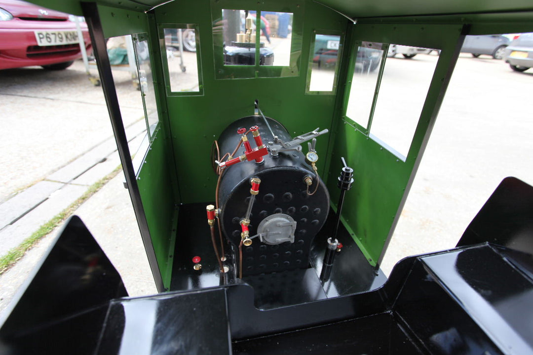 Maxitrak 7 1/4" Forney 2-4-4 Live Steam Locomotive