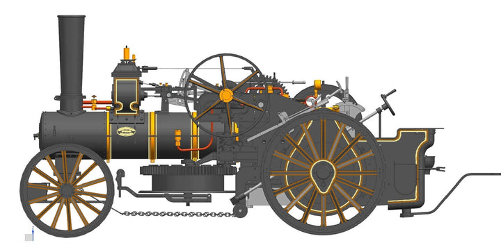 Maxitrak 1" Scale Fowler Ploughing Engine Deposit