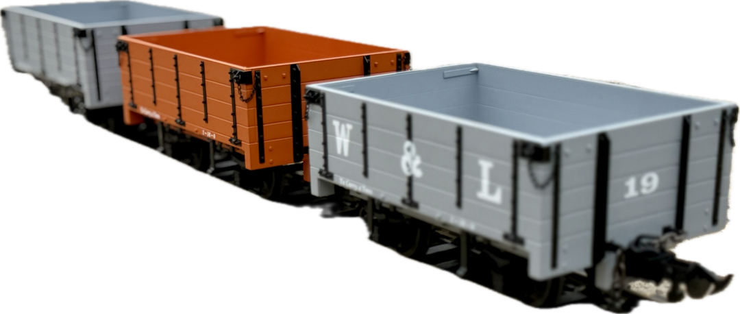 Accucraft Welshpool &amp; Llanfair Open Wagons 16mm scale