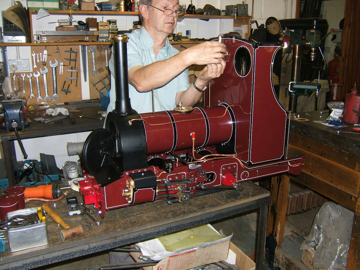 5" Hunslet Jack Live Steam Locomotive