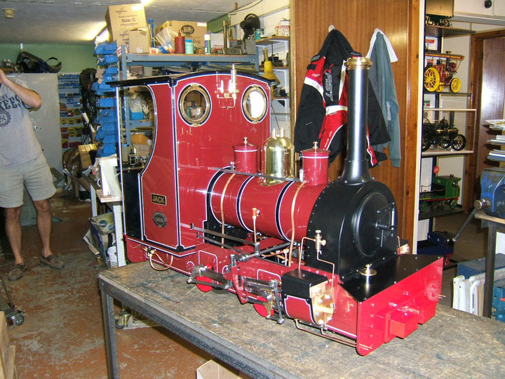 5" Hunslet Jack Live Steam Locomotive