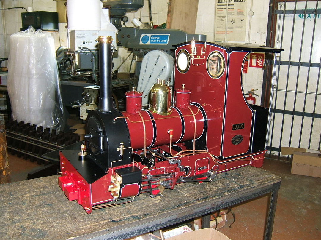 5" Hunslet Jack Live Steam Locomotive