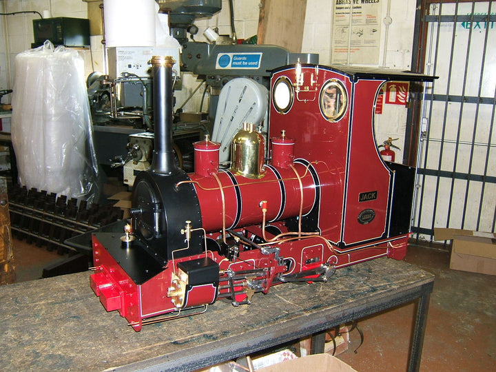 5" Hunslet Jack Live Steam Locomotive