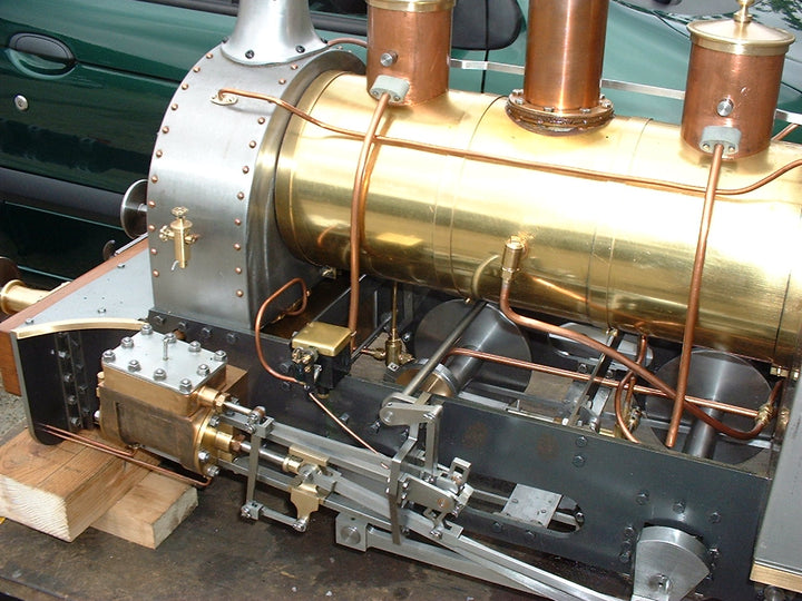 5" Hunslet Jack Live Steam Locomotive