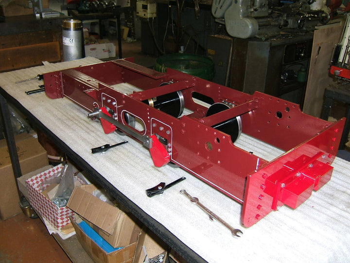 5" Hunslet Jack Live Steam Locomotive