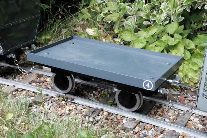 Maxitrak 5" Gauge Kent Industrial Flat Wagon