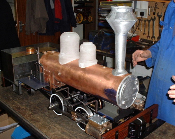 Maxitrak 5" &amp; 7 1/4" Lil Jo Live Steam Locomotive