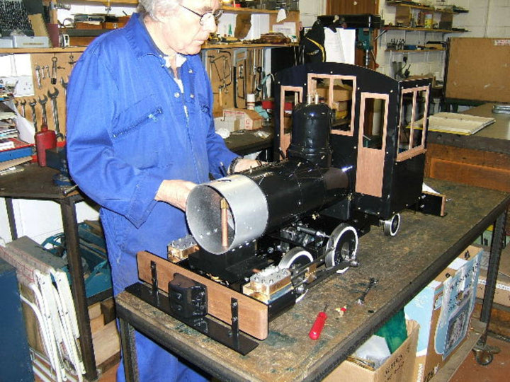 Maxitrak 5" &amp; 7 1/4" Lil Jo Live Steam Locomotive