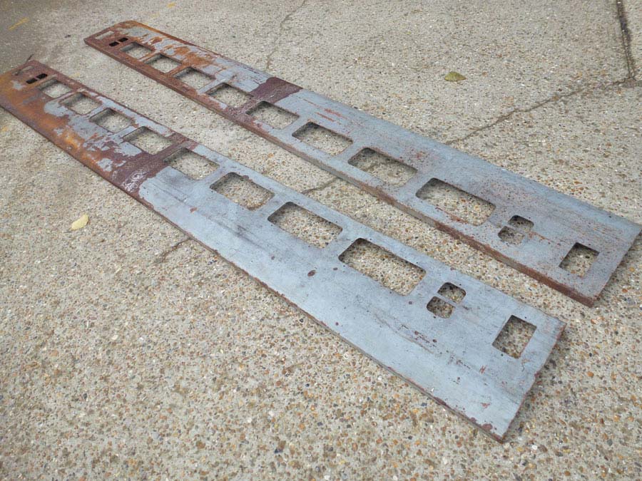 Second Hand 7 1/4" Mark Three Coach SIdes