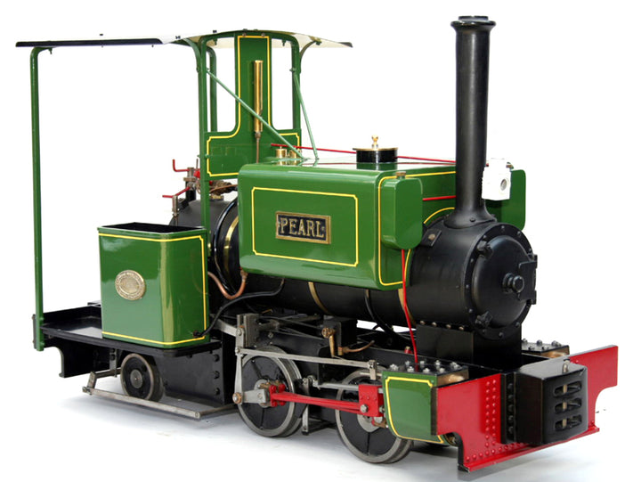 Maxitrak 5" &amp; 7 1/4" Pearl Live Steam Locomotive