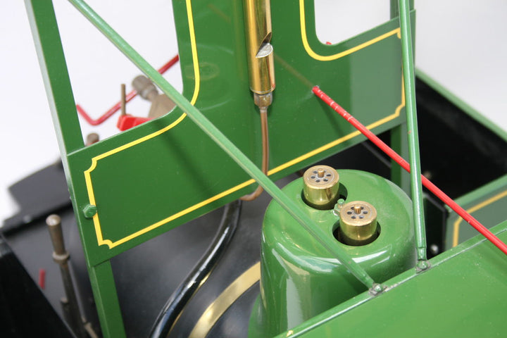 Maxitrak 5" &amp; 7 1/4" Pearl Live Steam Locomotive