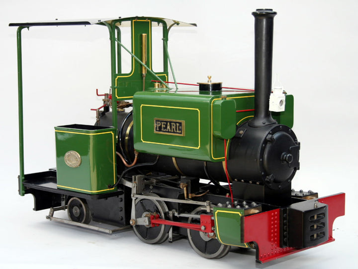 Maxitrak 5" &amp; 7 1/4" Pearl Live Steam Locomotive
