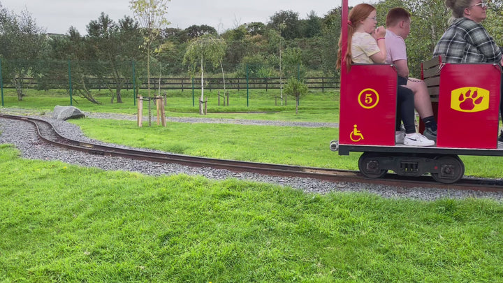 Commercial Railway "Heads of Ayre" farm park Scotland