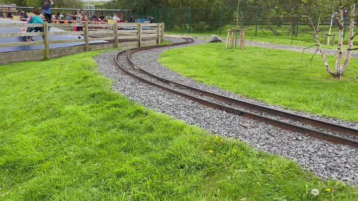 Commercial Railway "Heads of Ayre" farm park Scotland