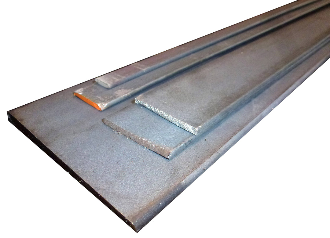 black mild steel flat in various sizes